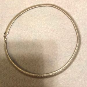 Italian sterling silver omega